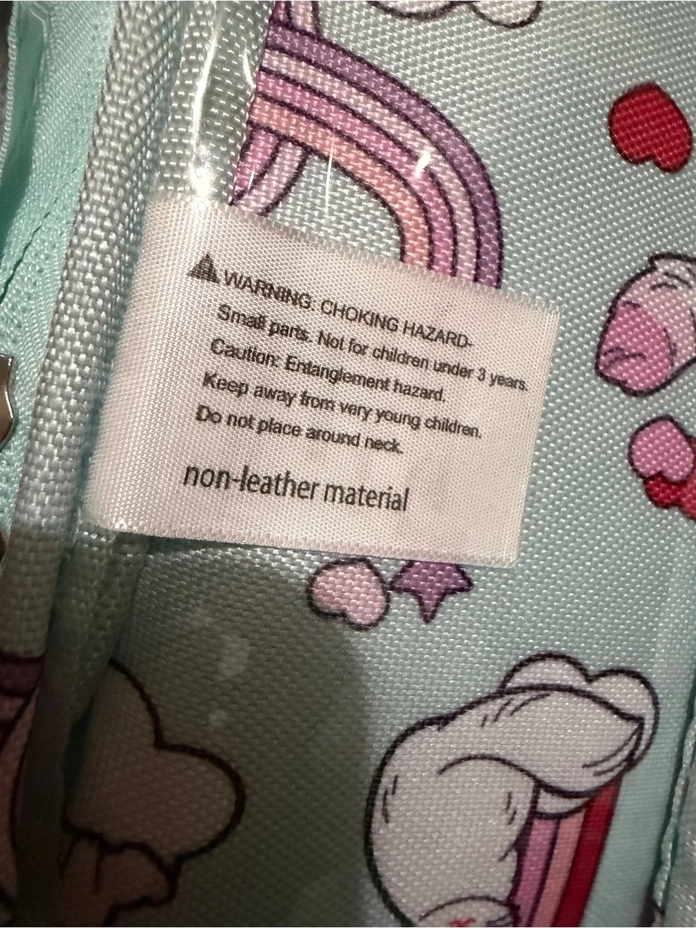 wonder nation Light Blue Unicorn & Cat Print Kids Backpack